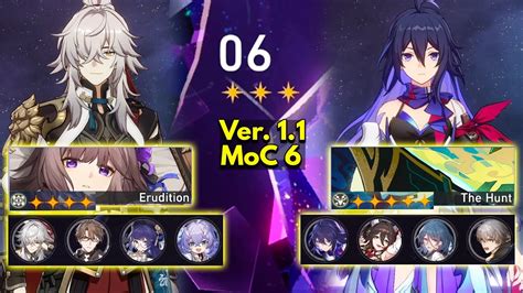 E1 Jing Yuan E0 Seele Memory Of Chaos 1 1 Floor 6 3 Stars Honkai