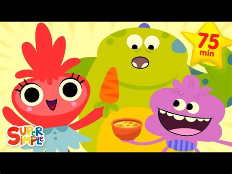 There's A Monster In My Tummy | + More Kids Songs | Super Simple Songs - Videos For Kids