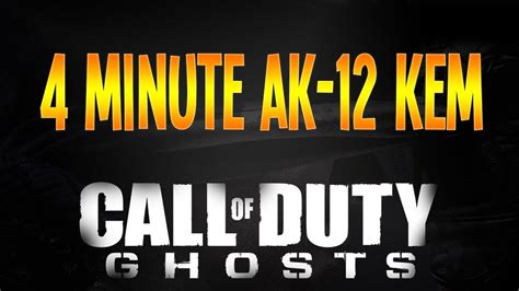 Call Of Duty Ghosts How To Get A Kem Strike Easy In Cod Ghosts 4 Min