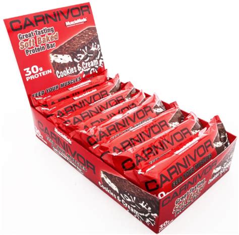 Carnivor Protein Bar Caixa C 12 Musclemeds