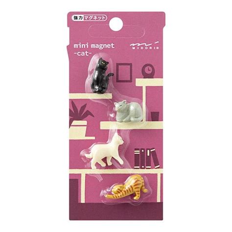 Midori Mini Magnet Cat A 핫트랙스