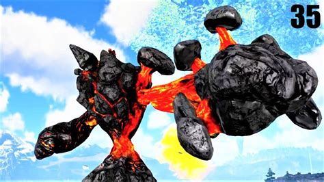 THIS NEW LAVA ELEMENTAL IS UNSTOPPABLE FJORDUR MEGA MYTH MODDED ARK