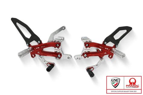 Cnc Racing Adjustable Rear Sets Rps Ducati Panigale V Carbon