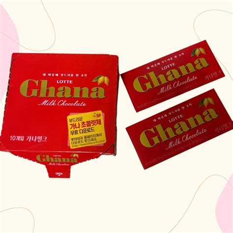 Lotte Ghana Milk Chocolate Buy 1 Take 1 70g Shopee Philippines