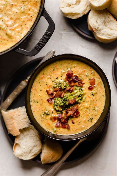 Bacon Beer Cheese Broccoli Cheddar Soup Plays Well With Butter