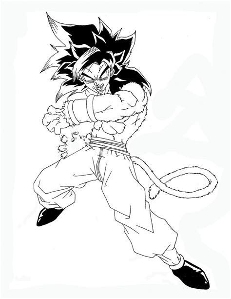 Gohan Super Saiyan Coloring Pages Coloring Edu Pl