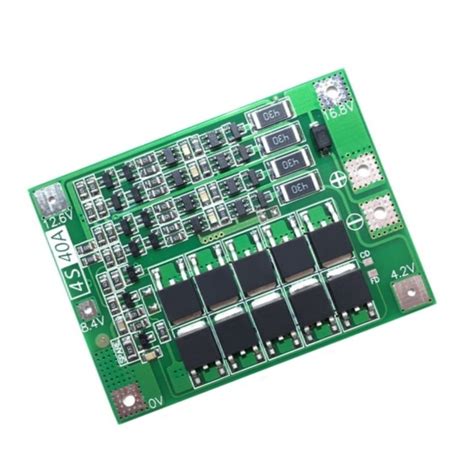 Moduł BMS PCM PCB ładowania i ochrony ogniw Li Ion 4S 14 8V 40A