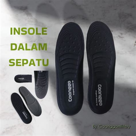 Jual Insole Sepatu Pdl Tni Polri Security Tebal Dan Sangat Empuk 4 Ml