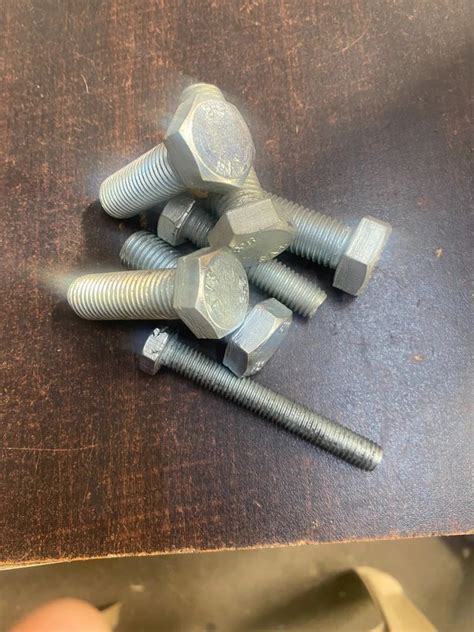 Mild Steel Full Thread Ms Nut And Bolt For Industrial At Rs Unit In