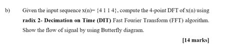 Solved B Given The Input Sequence X N Compute The Point