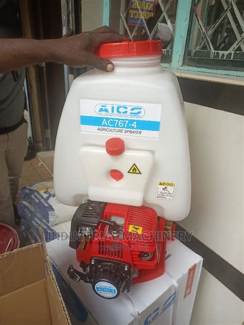 Motorized Knapsack Sprayer Pump Stroke In Nairobi Central Farm