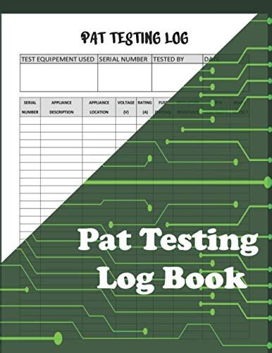 Pat Testing Log Book Appliance Register Examination Of Electrical