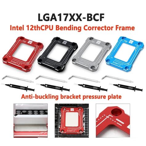 Original Thermalright Lga17xx Bcf Intel 12th 13th Lga1700 Cpu Bending Corrector Frame With