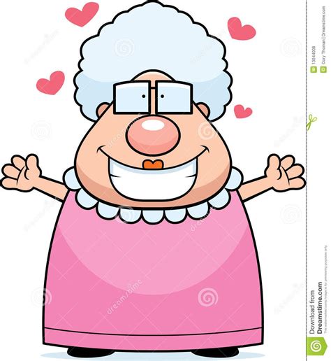 Grandma Hug Cartoon Grandma Free Clip Art Art Clipart