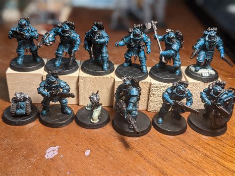 Solar Guard Imperial Navy Breachers Kill Team R Printedwarhammer