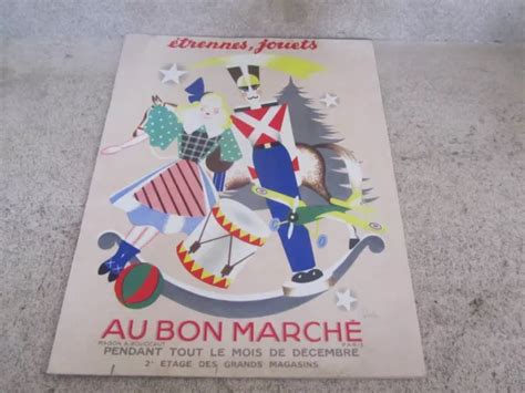 CATALOGUE JOUETS ET étrennes Au bon Marché Paris Décembre 1935 EUR