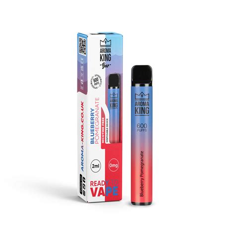 Blueberry Pomegranate Aroma King Disposable Vape Pod Kit 600 Puffs