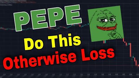 Pepe Coin Urgent Update Pepe Price Prediction Youtube