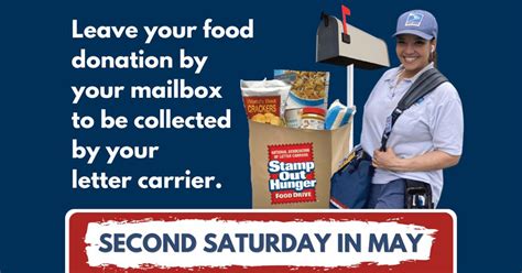 Usps Stamp Out Hunger Food Drive Donate Now