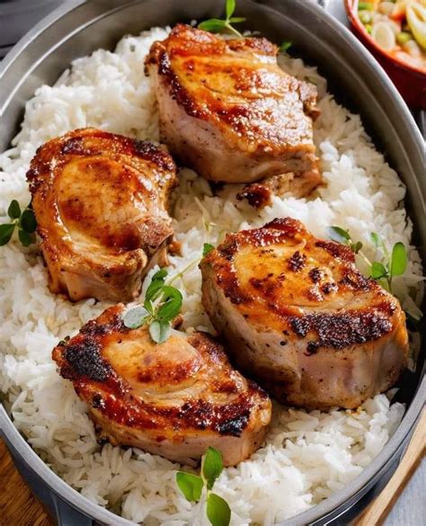 Slow Cooker Pork Chops & Rice - Nutrition facts