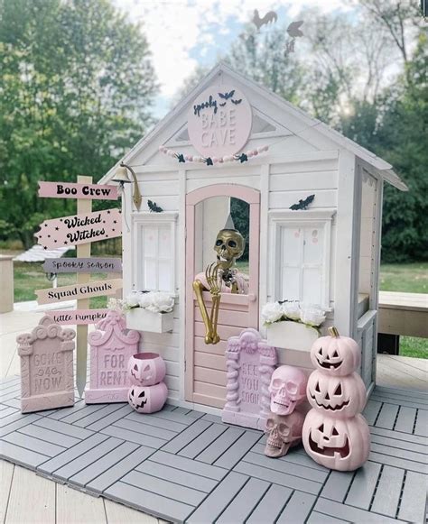 Forever Fall Halloween Spooky Playhouse Ideas Playhouse