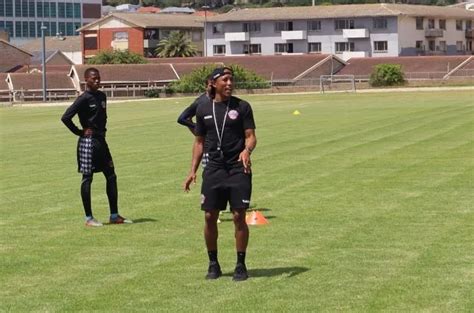 New Chippa United Coach Reports For FIRST Training Session PICTURES