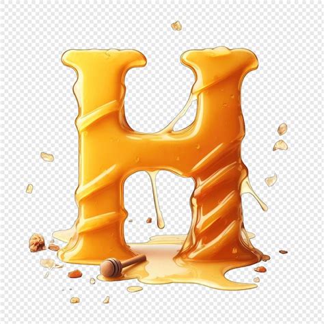 Premium PSD Liquid Gold Alphabets Png