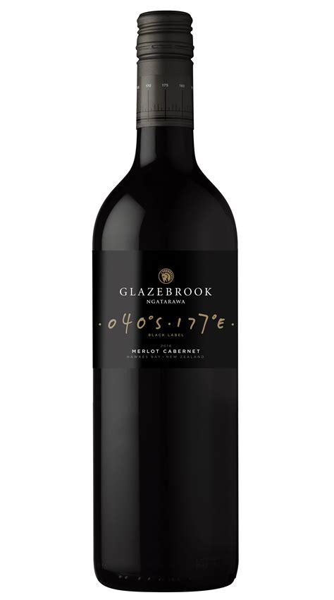 2018 Glazebrook Black Label Hawkes Bay Merlot Cabernet Fine Wine