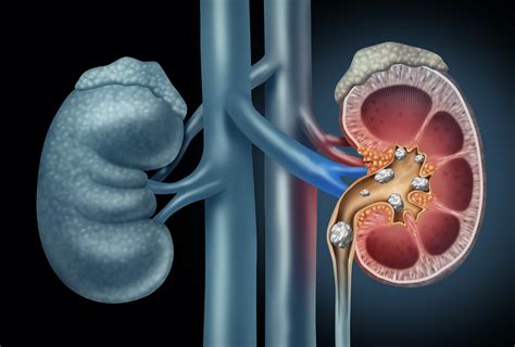 Kidney Stone Pain Diagram