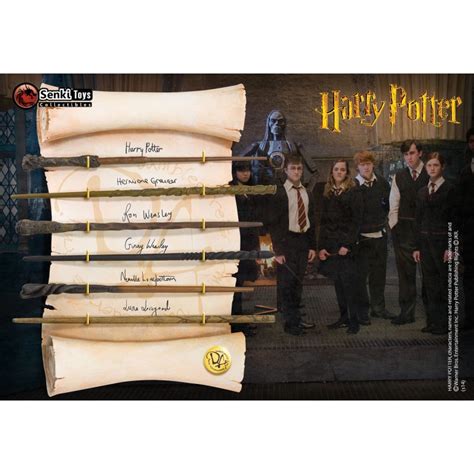 Dumbledore's Army Wand Collection Harry Potter (Prop Replicas by The Noble Collection ...