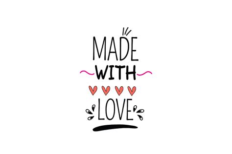 Made With Love Graphic By Wienscollection · Creative Fabrica