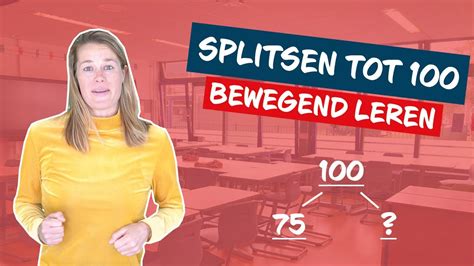 Splitsen Tot 100 Rekenen I Bewegend Leren Groep 4 5 6 I De Fitste