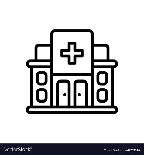 Clinics Royalty Free Vector Image - VectorStock