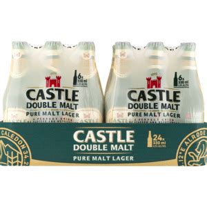 Castle Double Malt Pure Malt Lager 24 X 340ml Offer At Shoprite Liquor