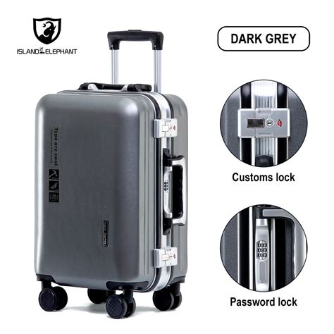 ISLAND ELEPHANT Aluminum Luggage 20 24 28inch Shopee Philippines