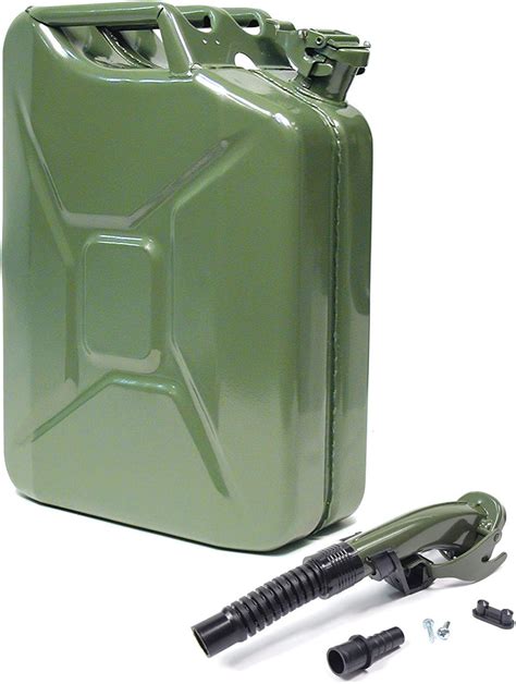 Amazon Wavian Jerry Can W Spout Spout Adapter Green Liter