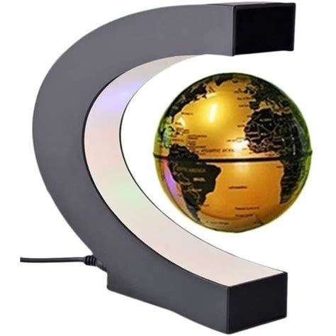 Globe Terrestre Lumineux Led Flottant Magn Tique Levitation Globe Lamp