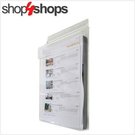 Outdoor A4 Brochure Holder Clear