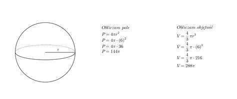 Matematyka Z Plusem Zadanie Podpunkt C Oblicz Obj To I Pole