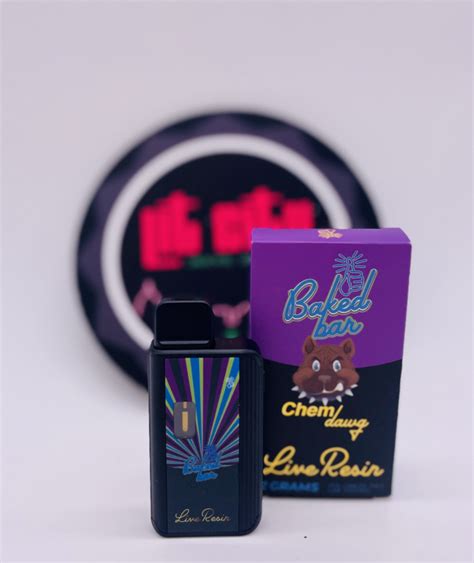 Baked Bar Live Resin Liquid Diamond Blend Vape 2g