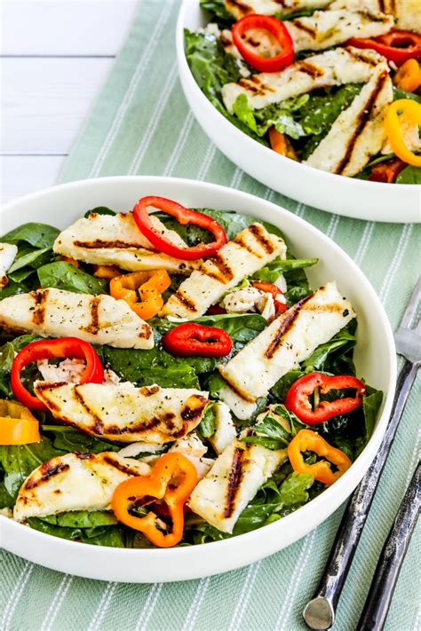 Grilled Halloumi Salad Kalyn S Kitchen