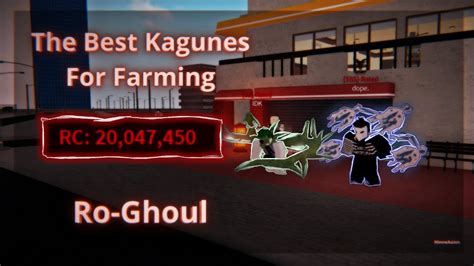 Ro Ghoul Best Kagunes For Farming Youtube