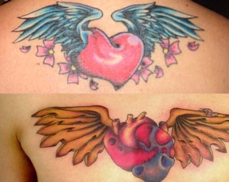 Heart with Wings Tattoos - Ideas, Designs & Meaning - Tattoo Me Now