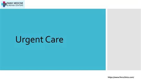 Ppt Urgent Care Powerpoint Presentation Free Download Id12509804