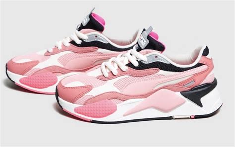 Puma Rs X3 Puzzle Pink 371570 06 The Sole Womens