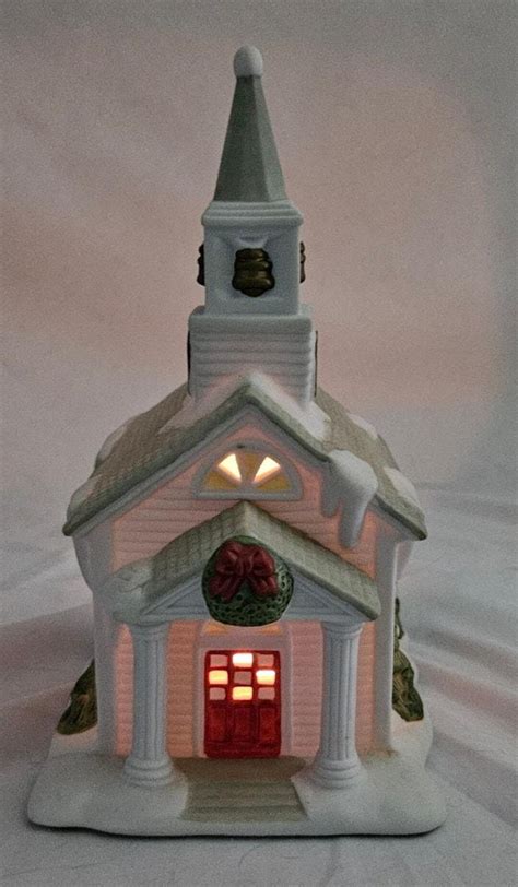 Partylite The Church Old World Village Tealight Votive Candle Holder