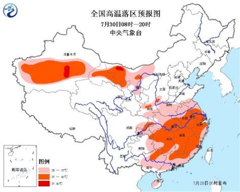 科学网—南方高温将持续至月底 31日开始北方高温将加强 杨学祥的博文