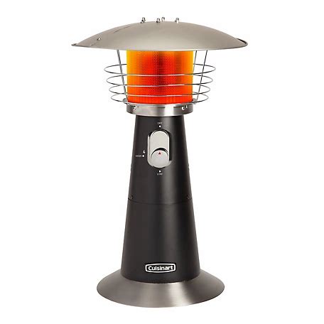 Cuisinart Portable Tabletop Electric Patio Heater, 30 sq. ft., 11,000 ...