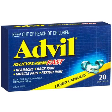 Advil Gel Capsules