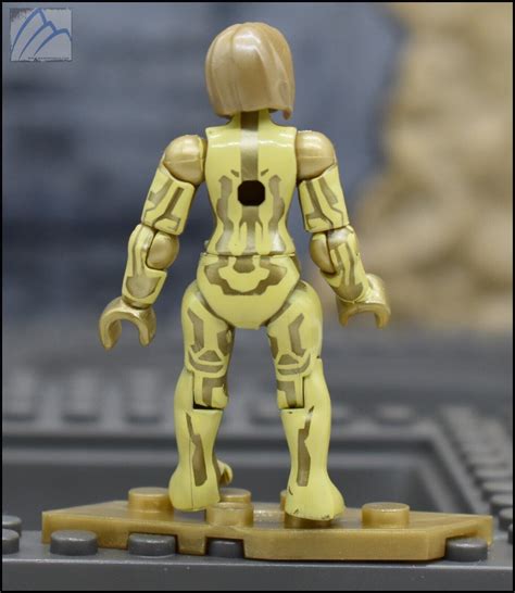 Halo Mega Construx Gold Ai Cortana Mini Figure Gyg Th Anniversary